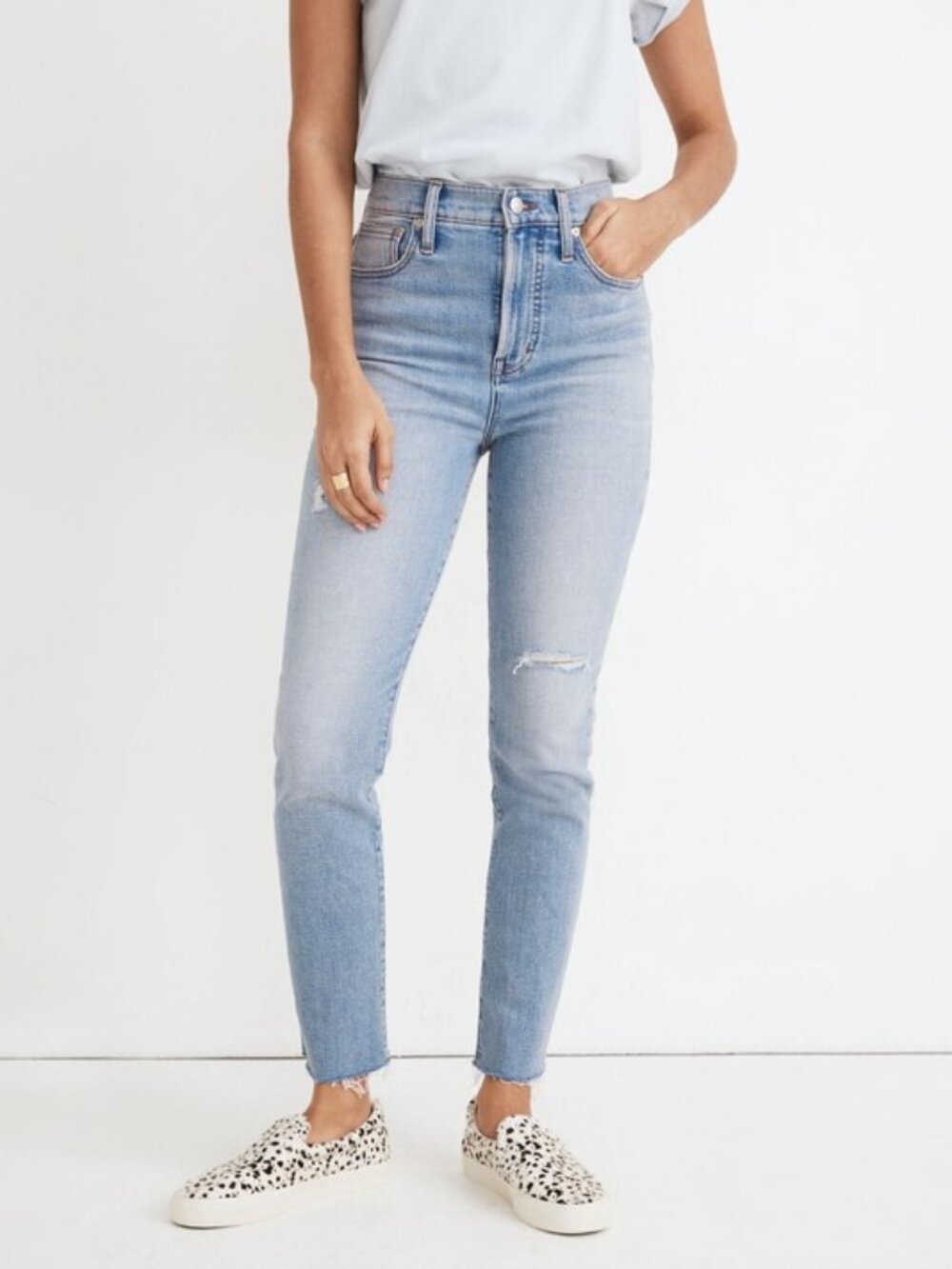 MADEWELL The Perfect Vintage Jean Coffey Wash: Worn-In Edition Women’s Size 26